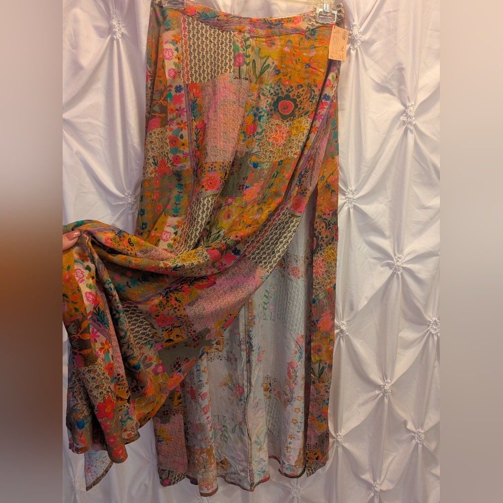 Natural Life Women's Side-Slit Maxi Skirt Small - Picture 4 of 5